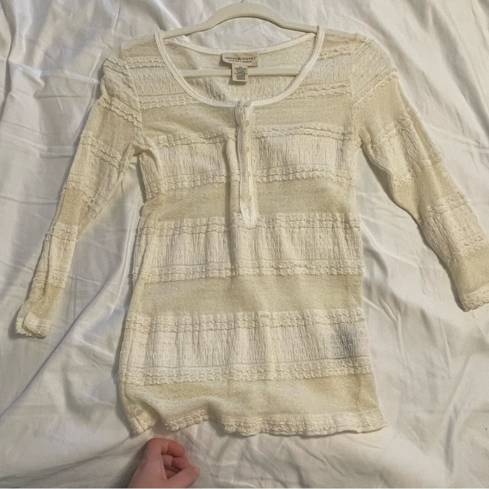 Denim and supply (Ralph Lauren brand) lace top